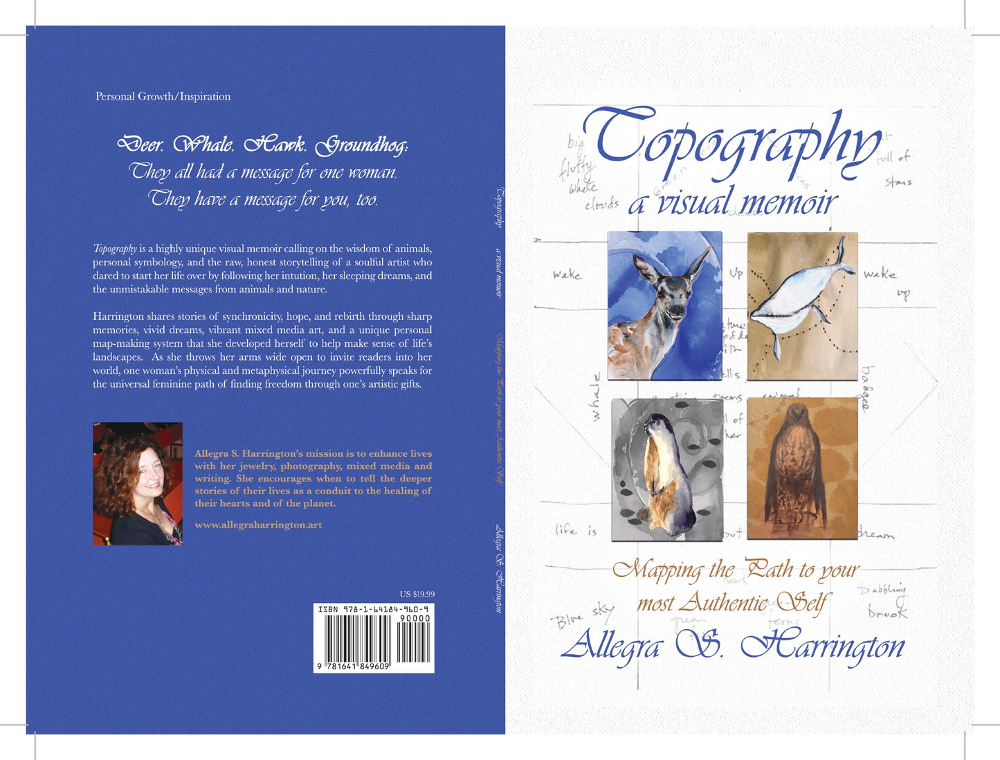 Topography Mapping your Path to your most Authentic Self- a Visual Memoir