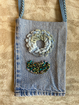 Vintage Denim Portal Bag