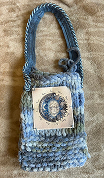 Baby Blue Chenille Venician Goddess